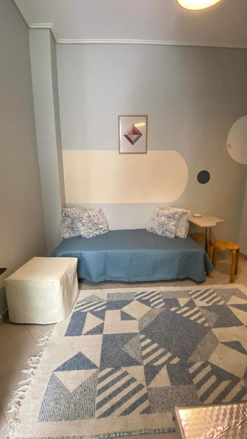 Cozy Minimal Apartment Pireu Exterior foto